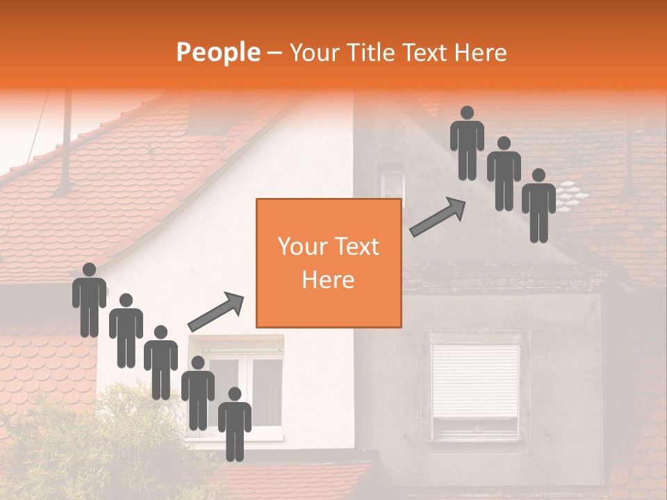 Building Thermal Painted PowerPoint Template