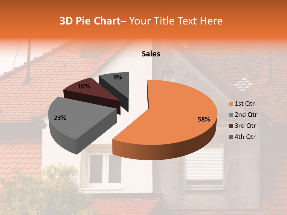 Building Thermal Painted PowerPoint Template