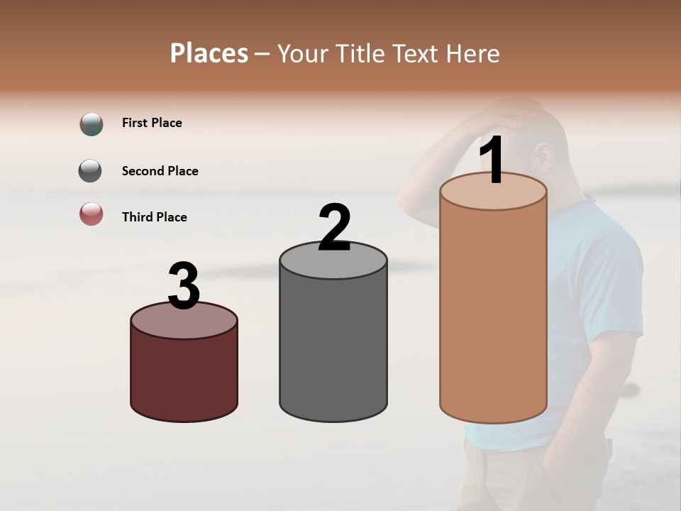 Illness Desperate Pensive PowerPoint Template