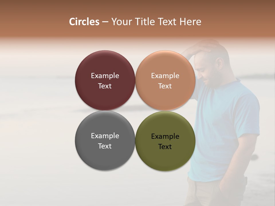 Illness Desperate Pensive PowerPoint Template