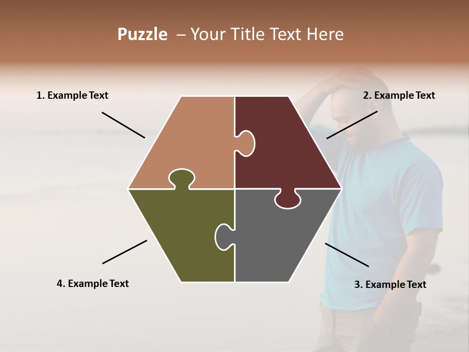 Illness Desperate Pensive PowerPoint Template