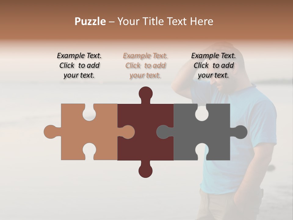 Illness Desperate Pensive PowerPoint Template