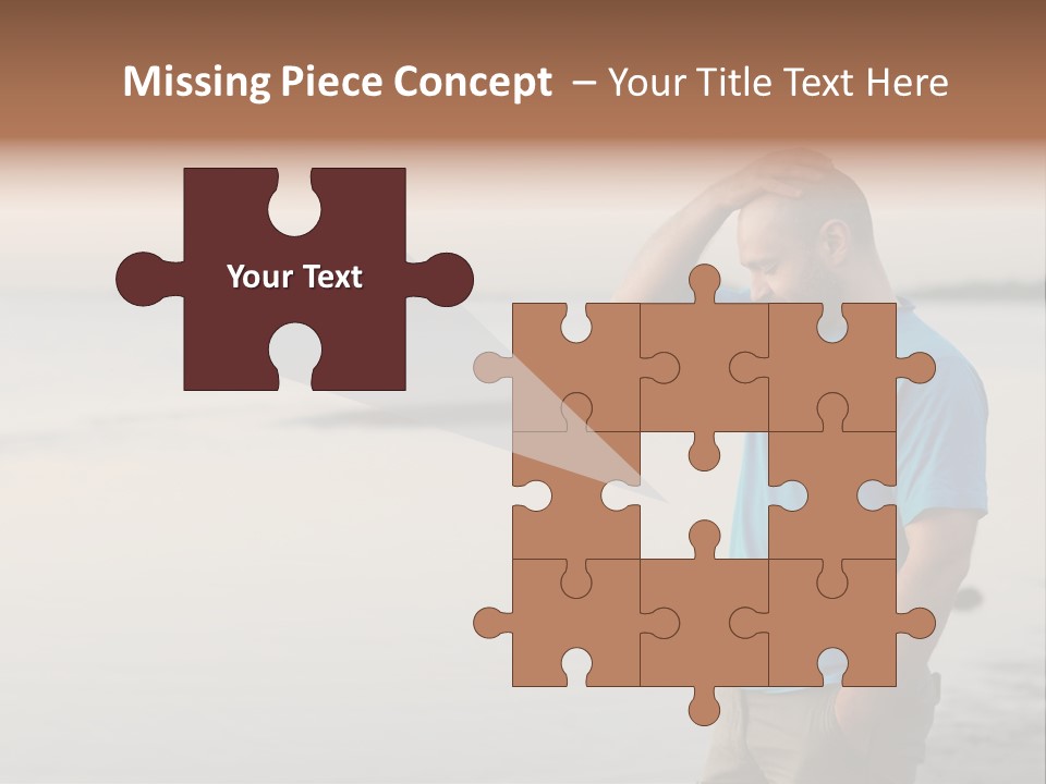 Illness Desperate Pensive PowerPoint Template