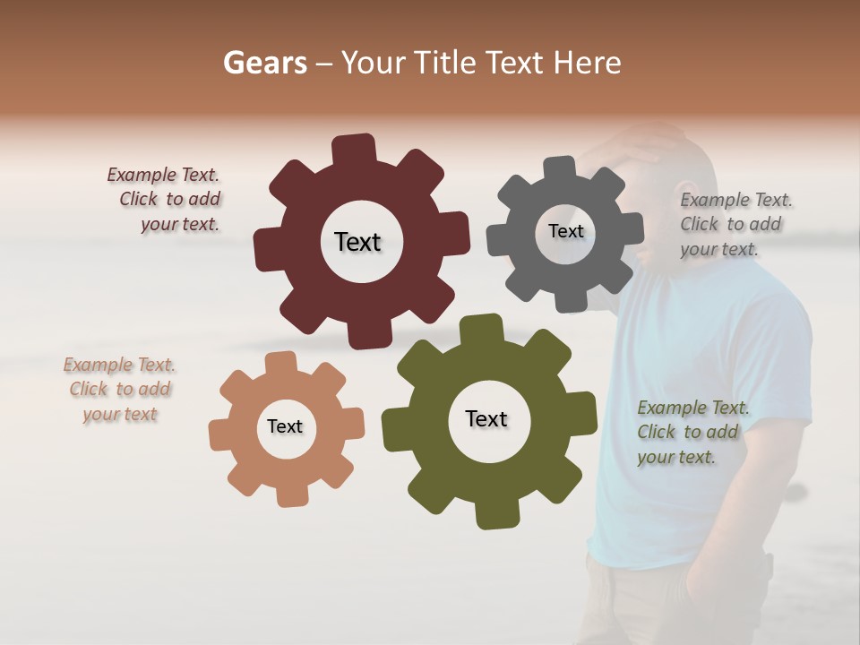 Illness Desperate Pensive PowerPoint Template