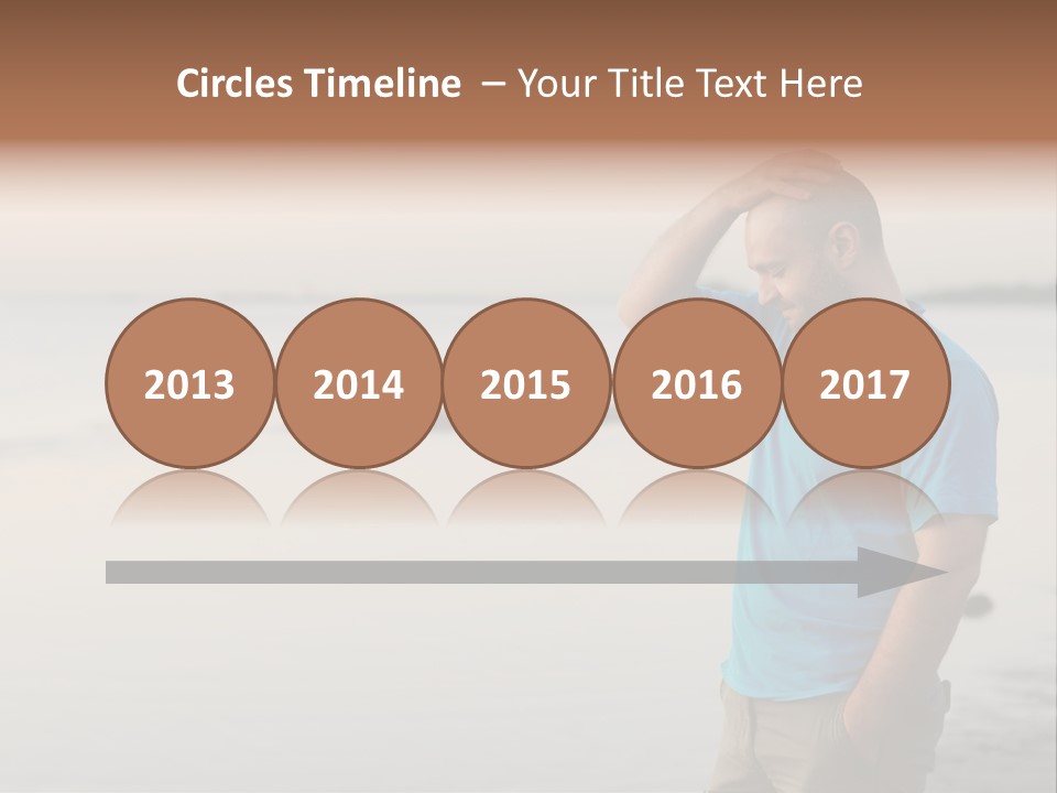 Illness Desperate Pensive PowerPoint Template