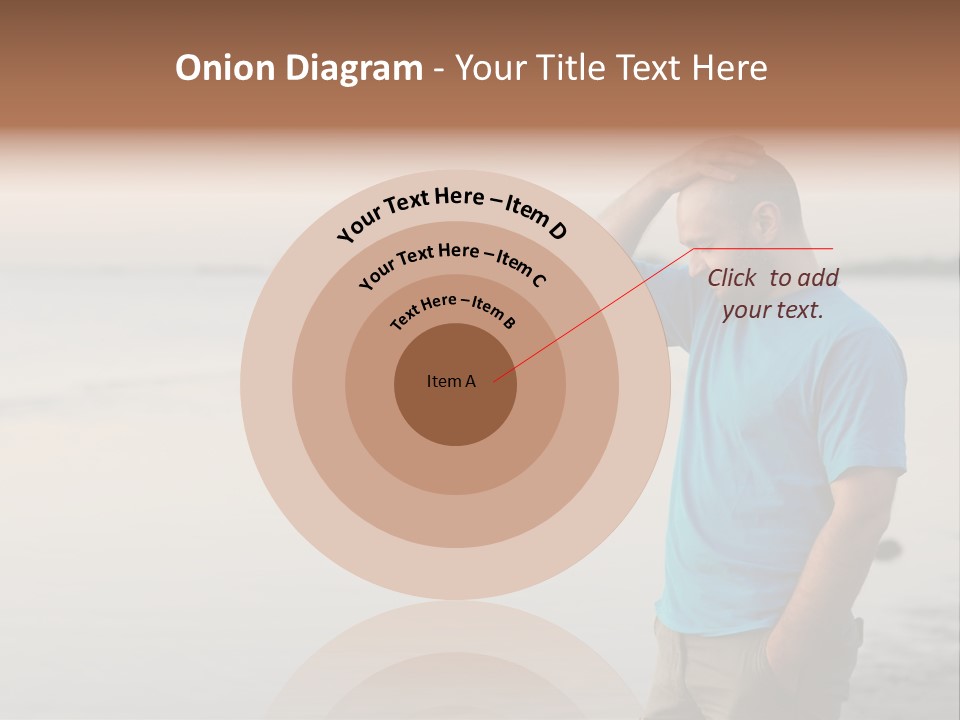 Illness Desperate Pensive PowerPoint Template