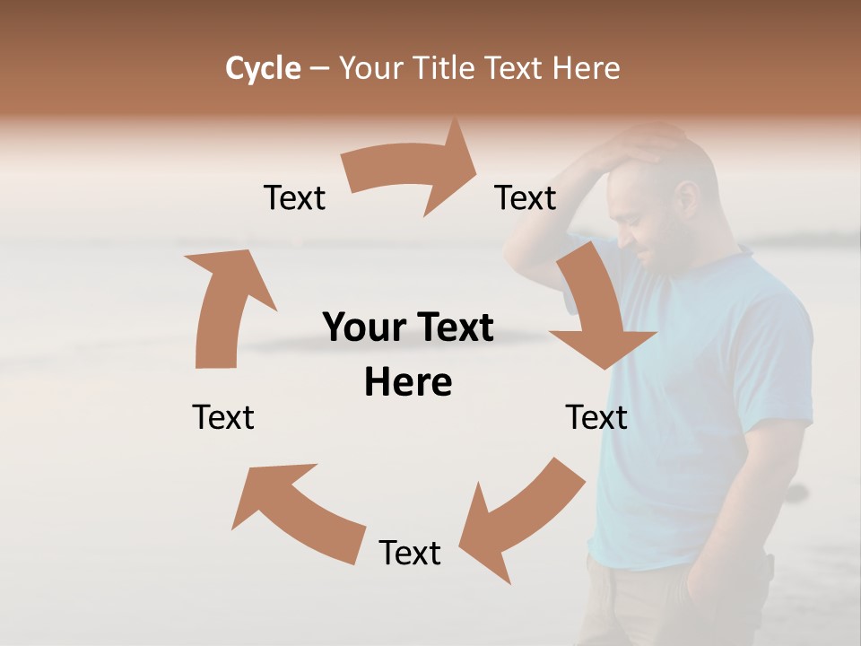 Illness Desperate Pensive PowerPoint Template