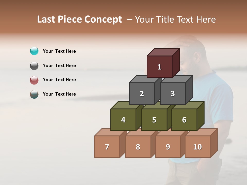 Illness Desperate Pensive PowerPoint Template