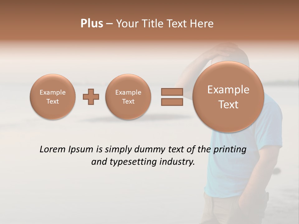 Illness Desperate Pensive PowerPoint Template