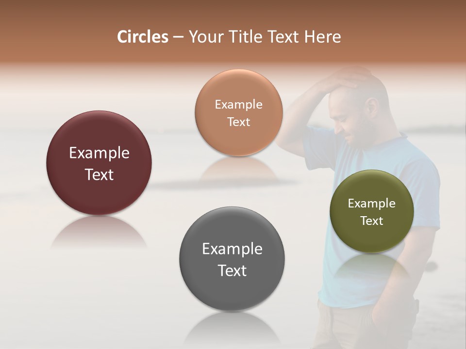 Illness Desperate Pensive PowerPoint Template