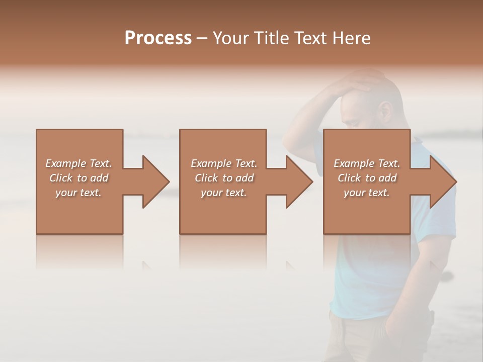 Illness Desperate Pensive PowerPoint Template