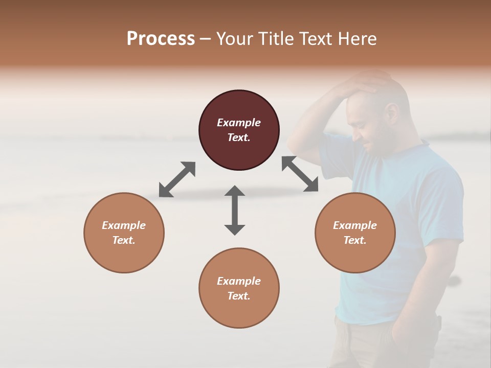 Illness Desperate Pensive PowerPoint Template