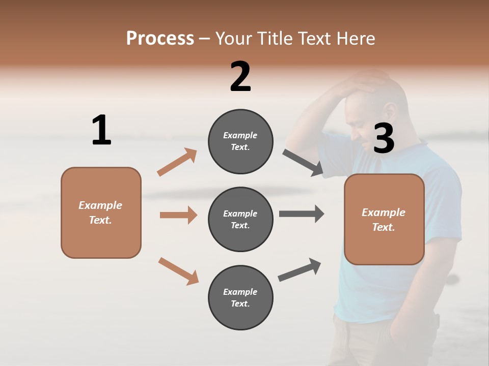 Illness Desperate Pensive PowerPoint Template