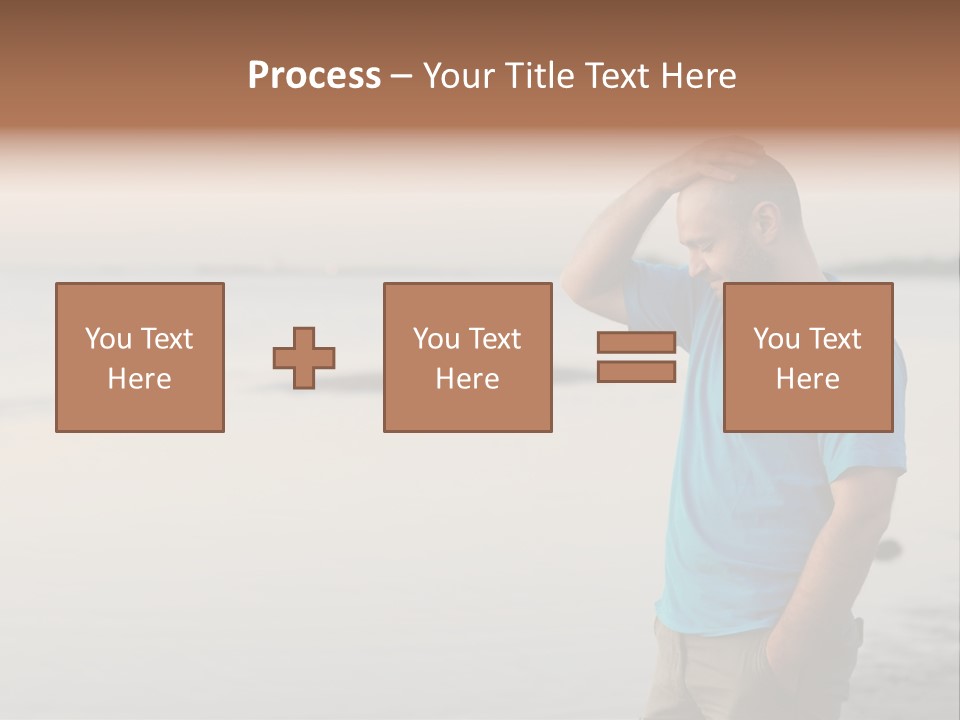 Illness Desperate Pensive PowerPoint Template