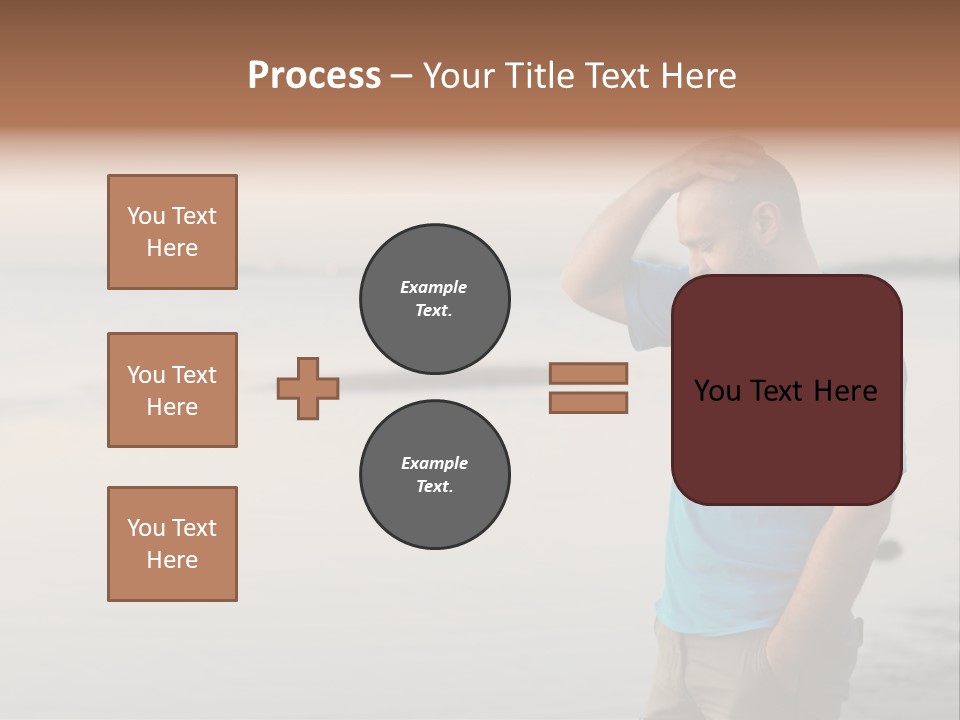 Illness Desperate Pensive PowerPoint Template