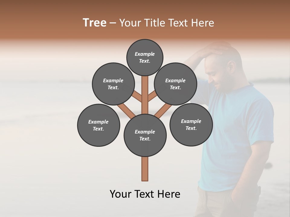 Illness Desperate Pensive PowerPoint Template