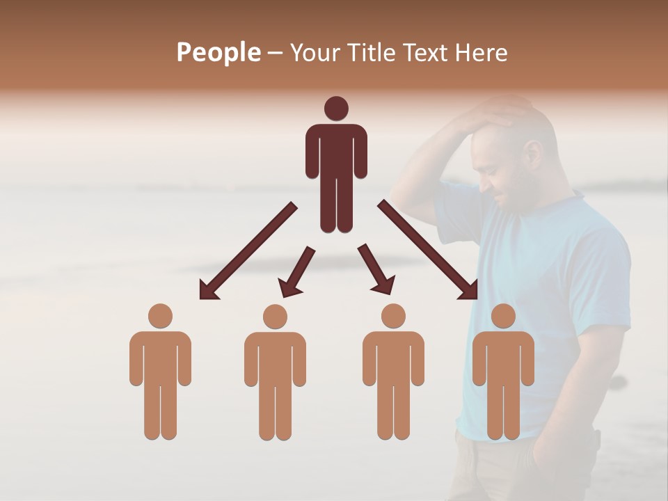 Illness Desperate Pensive PowerPoint Template