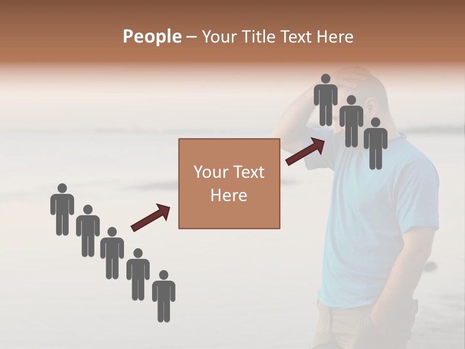 Illness Desperate Pensive PowerPoint Template