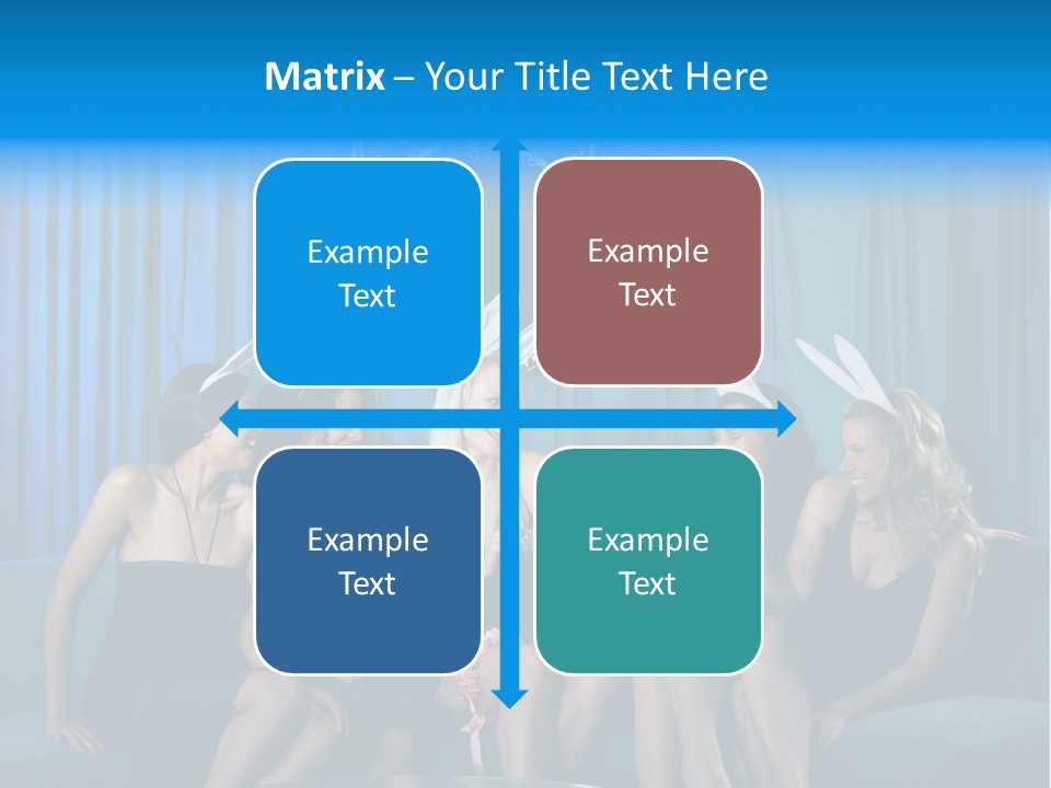 Smile Fight Businessman PowerPoint Template