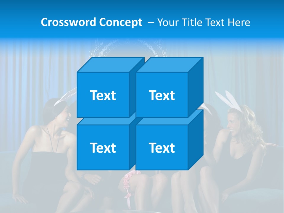 Smile Fight Businessman PowerPoint Template