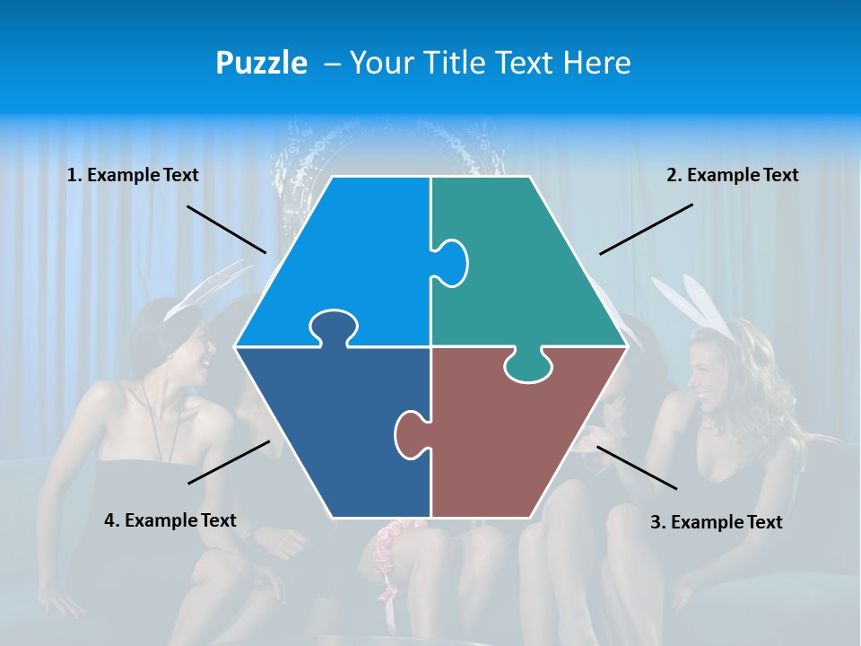 Smile Fight Businessman PowerPoint Template