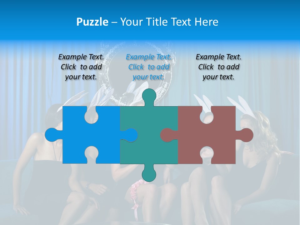 Smile Fight Businessman PowerPoint Template