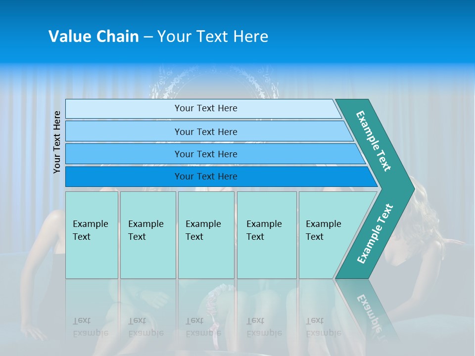 Smile Fight Businessman PowerPoint Template