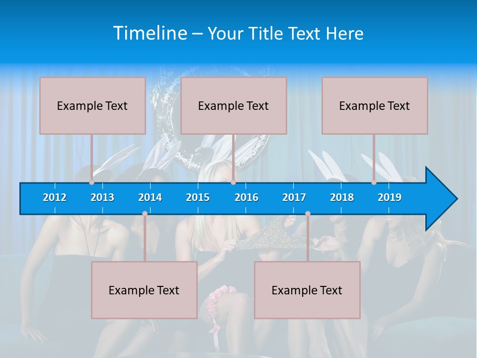 Smile Fight Businessman PowerPoint Template