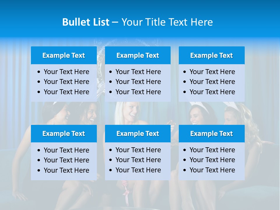 Smile Fight Businessman PowerPoint Template