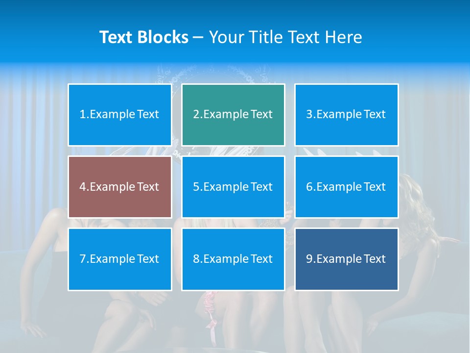 Smile Fight Businessman PowerPoint Template