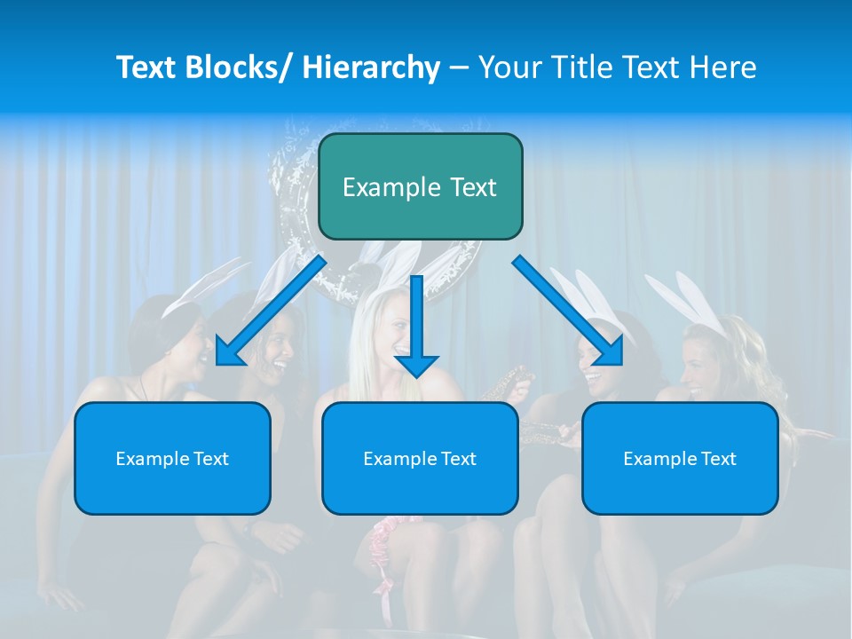 Smile Fight Businessman PowerPoint Template