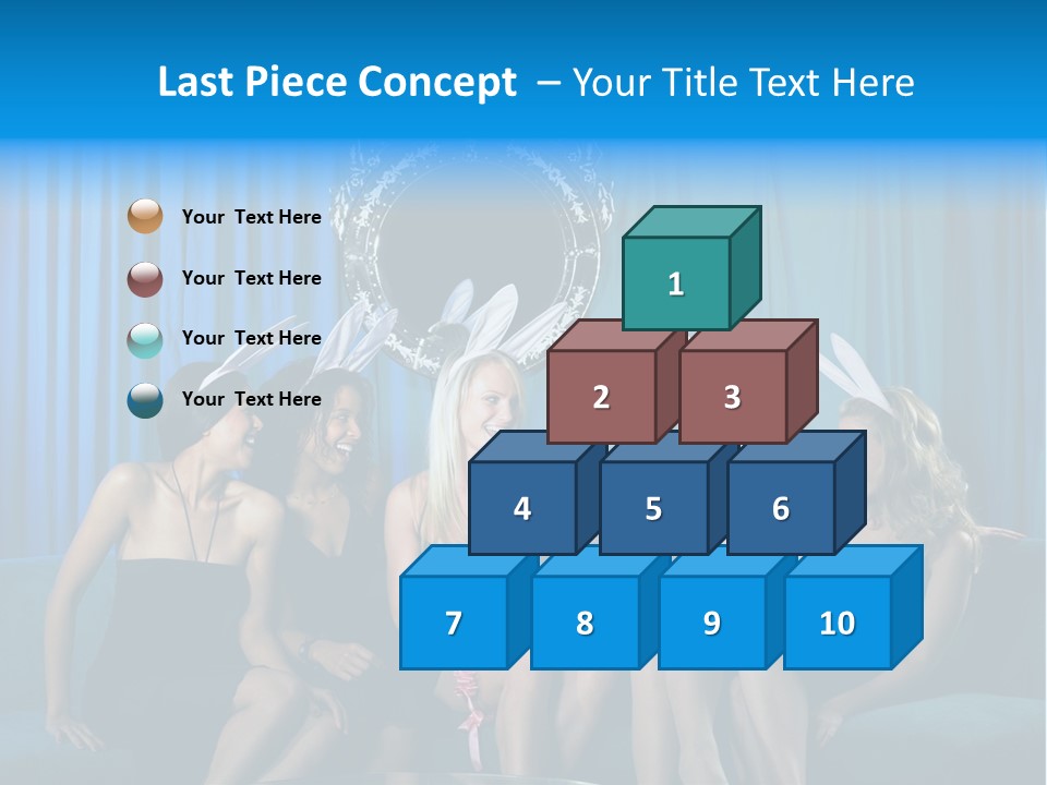 Smile Fight Businessman PowerPoint Template