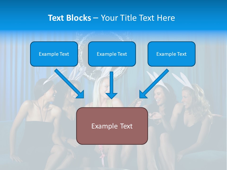Smile Fight Businessman PowerPoint Template