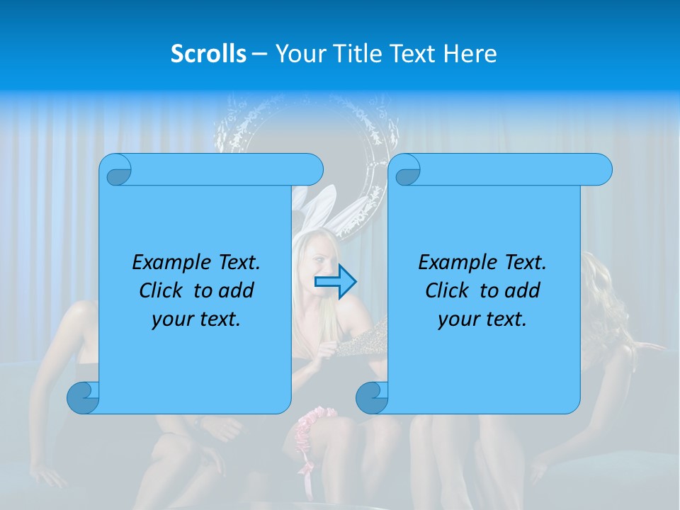Smile Fight Businessman PowerPoint Template