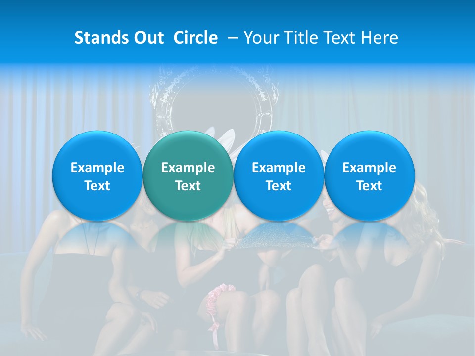 Smile Fight Businessman PowerPoint Template