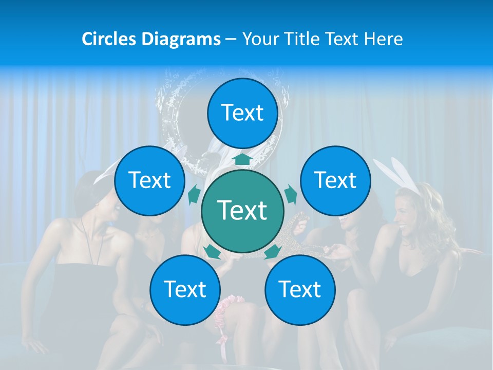 Smile Fight Businessman PowerPoint Template