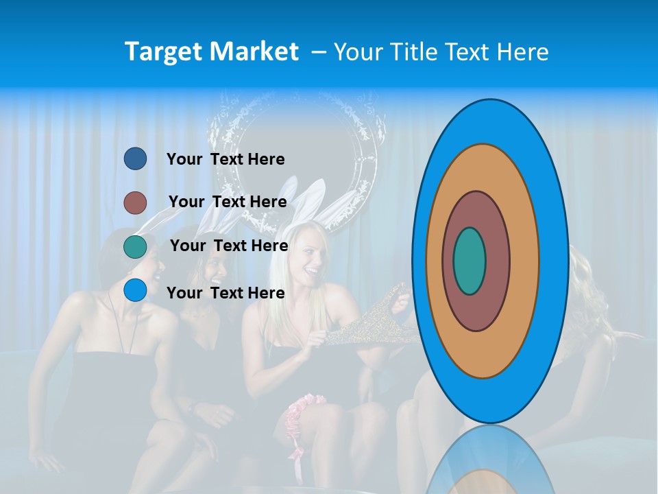 Smile Fight Businessman PowerPoint Template