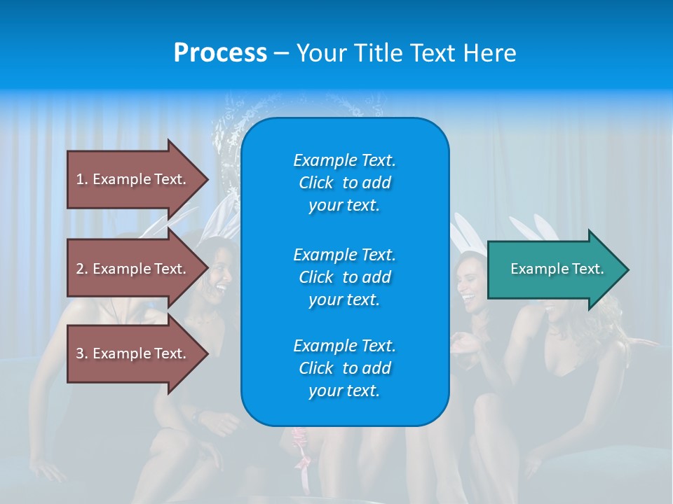 Smile Fight Businessman PowerPoint Template