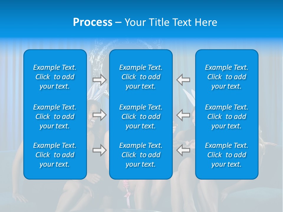 Smile Fight Businessman PowerPoint Template