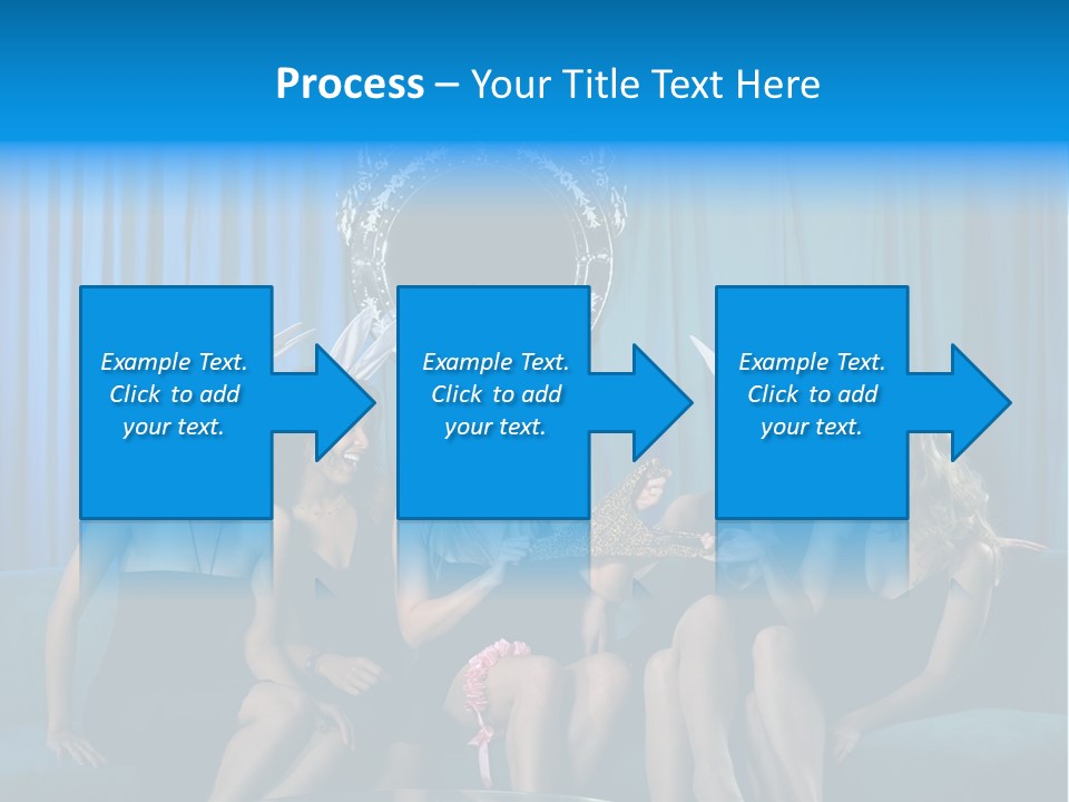 Smile Fight Businessman PowerPoint Template