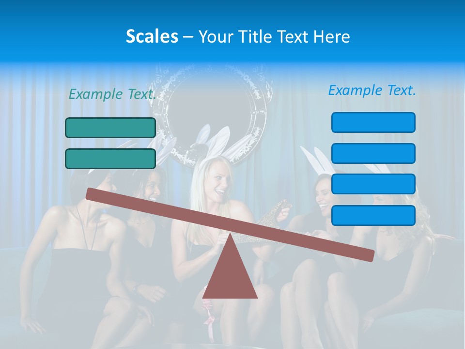 Smile Fight Businessman PowerPoint Template