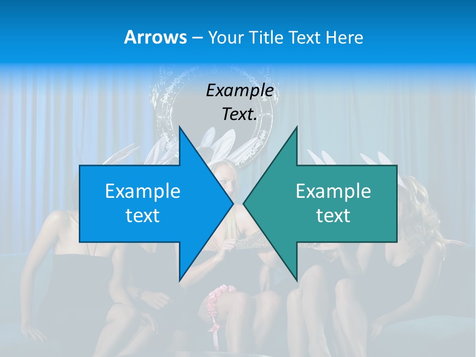 Smile Fight Businessman PowerPoint Template