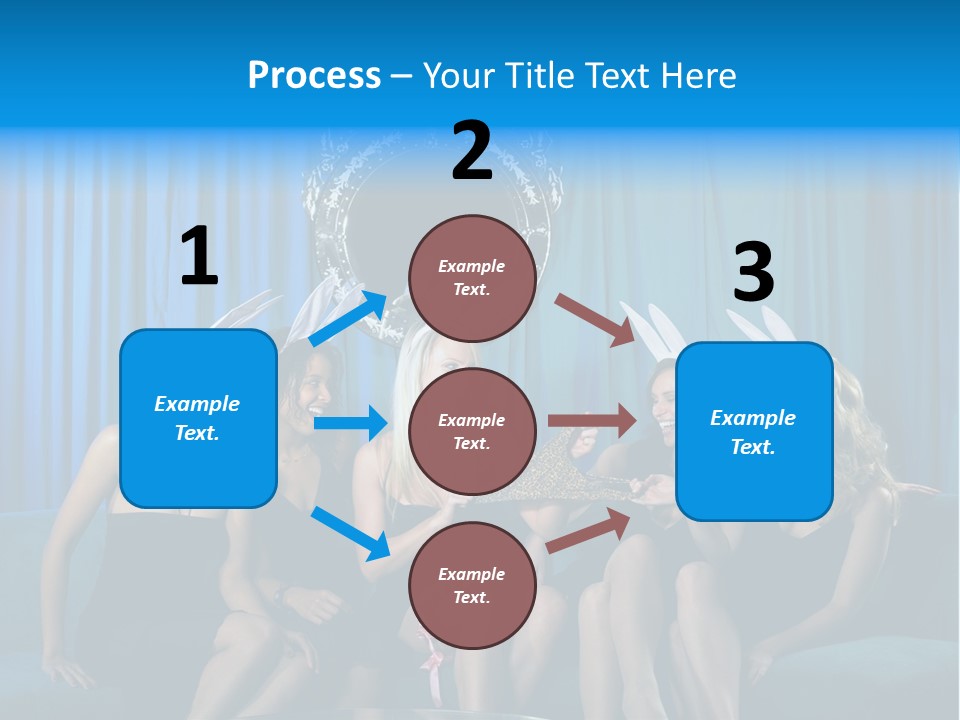 Smile Fight Businessman PowerPoint Template