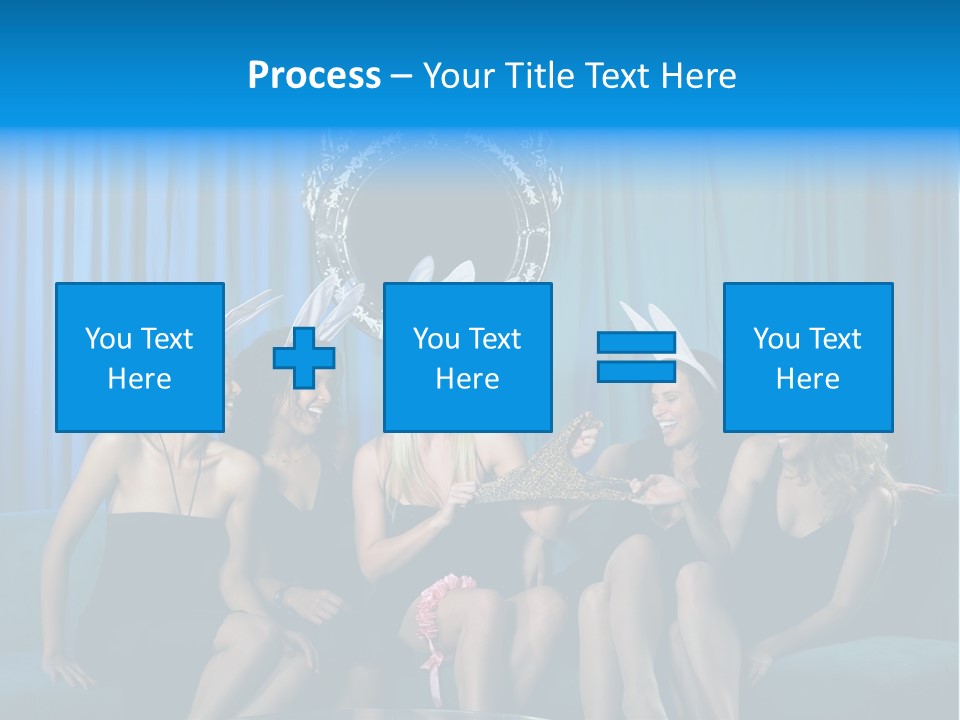 Smile Fight Businessman PowerPoint Template