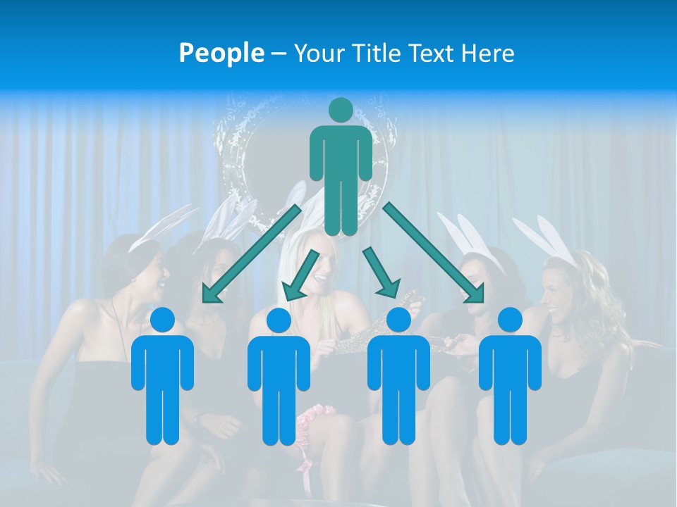 Smile Fight Businessman PowerPoint Template