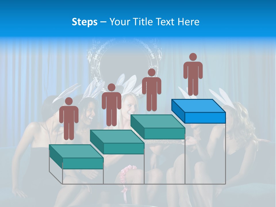 Smile Fight Businessman PowerPoint Template