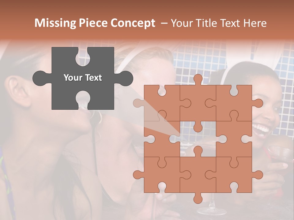 Action Muscular Build Caucasian PowerPoint Template