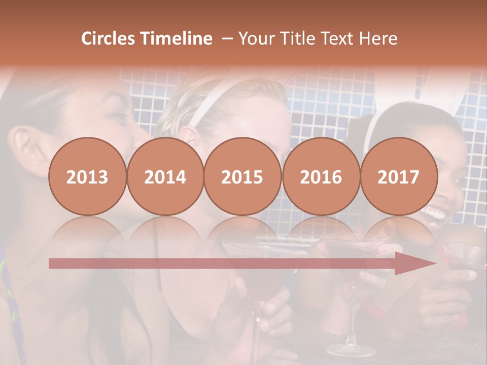 Action Muscular Build Caucasian PowerPoint Template