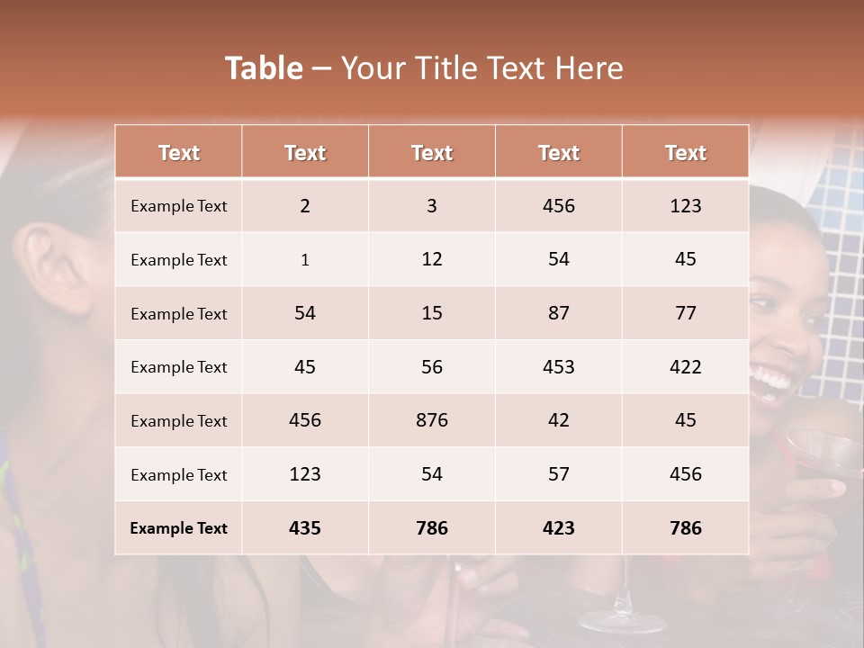 Action Muscular Build Caucasian PowerPoint Template