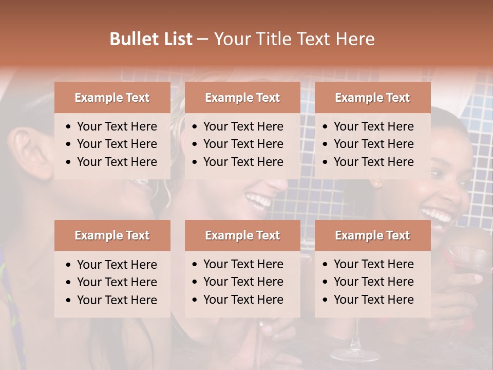 Action Muscular Build Caucasian PowerPoint Template